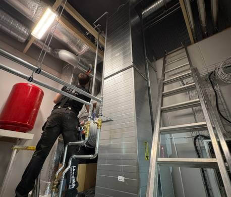 Mama thai & sushi ventilation