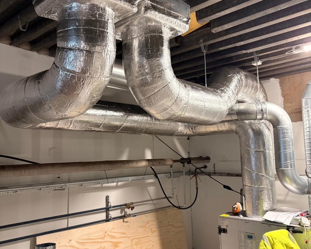 Isolerade ventilationskanaler