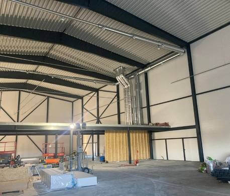 Padelhall stora höga