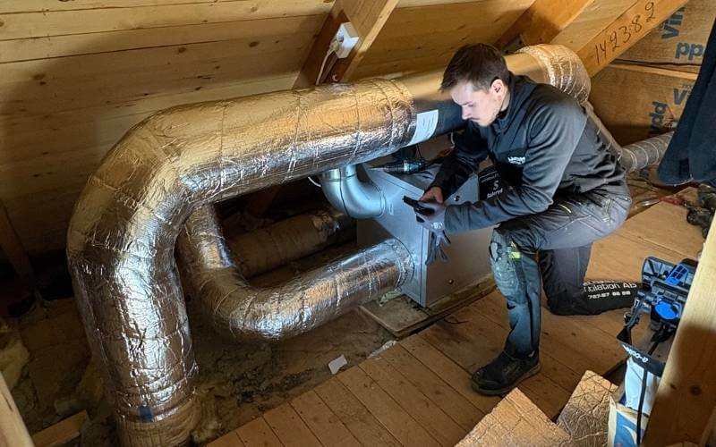 Ftx ventilation villa